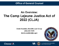 Camp Lejeune VA VSO briefing  111522